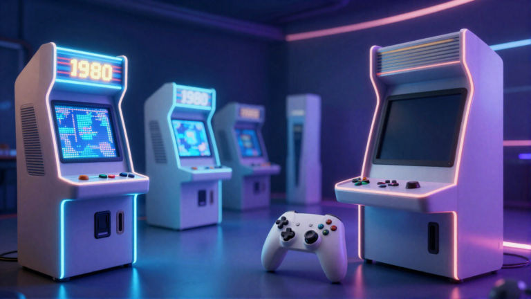 Dos Arcades aos Consoles Modernos: Uma Viagem pela História dos Videogames